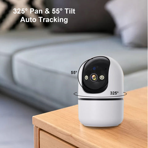 1080P 5G WiFi Security Camera with Phone APP 360 View Two way Talk IP Camera